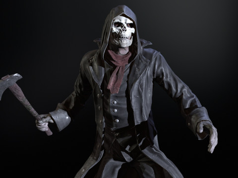 ManiacSkull Modelo 3D
