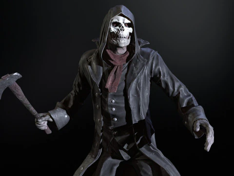 ManiacSkull 3D Model