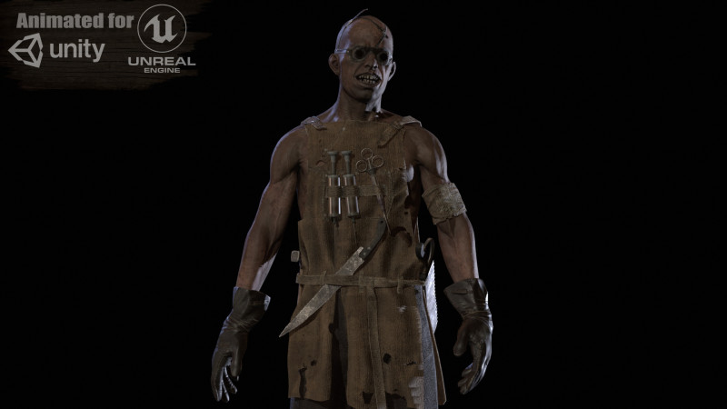 Mania Doctor 3Dモデル .c4d .max .obj .3ds .fbx .stl .blend 