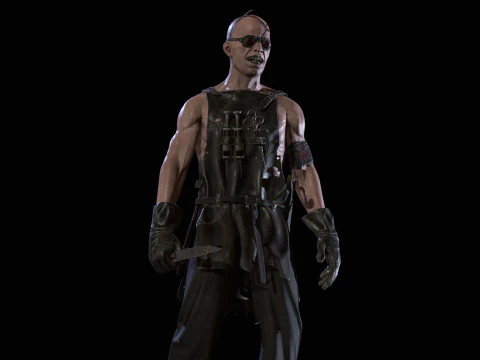 Mania Doctor 3D Model