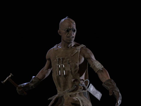 Mania Doctor 3D Model