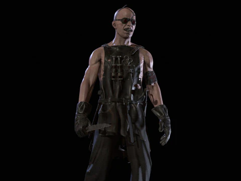 Mania Doctor 3D Model