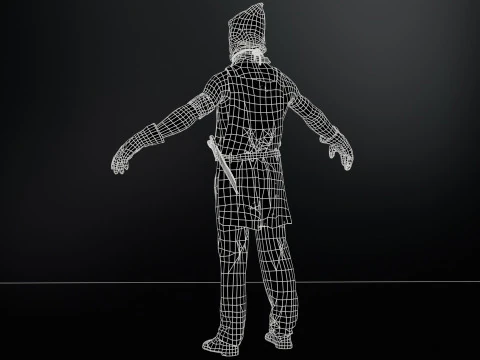 Mania Doctor 3D Model