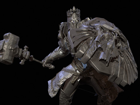 Paladin Modelo 3D