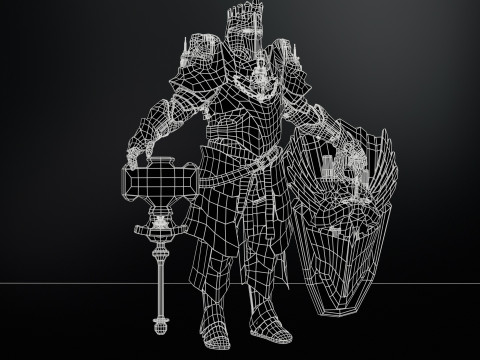 Paladin Modelo 3D