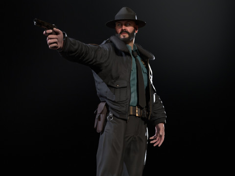 CleanSherif Modello 3D