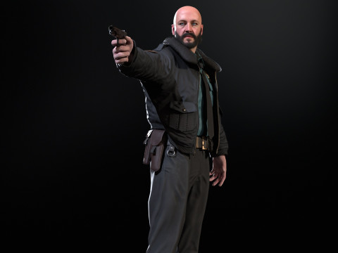 CleanSherif Modello 3D