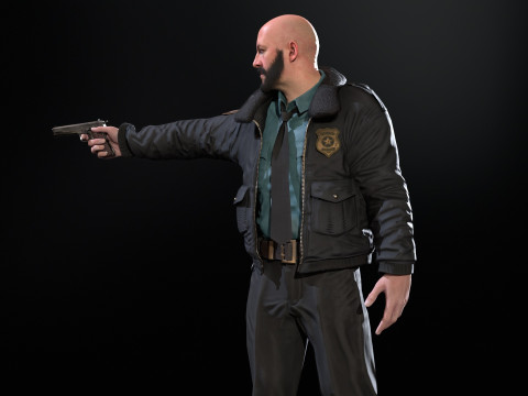 CleanSherif Modello 3D