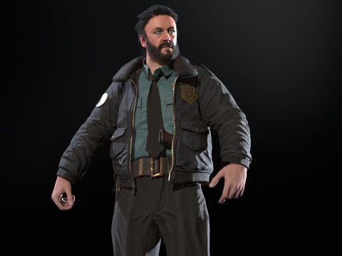 CleanSherif Modello 3D