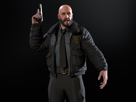 CleanSherif Modello 3D