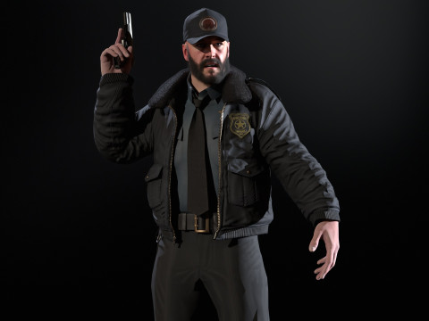 CleanSherif Modello 3D