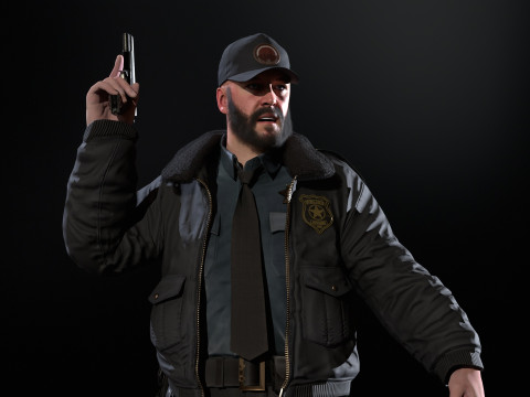 CleanSherif Modello 3D