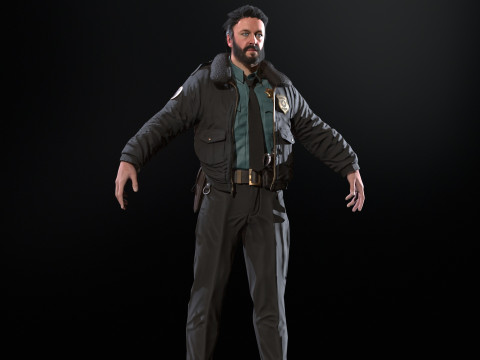 CleanSherif Modello 3D