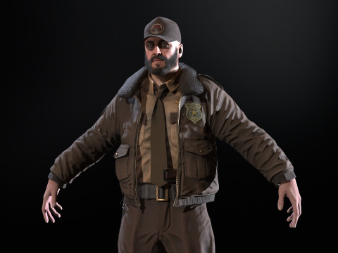 CleanSherif Modello 3D