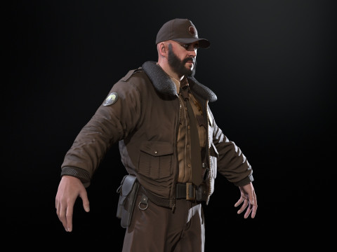 CleanSherif Modello 3D