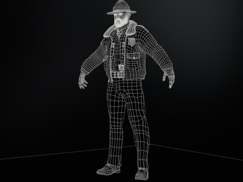 CleanSherif Modello 3D