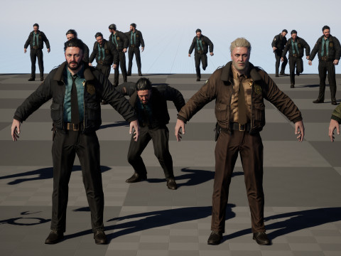 CleanSherif Modello 3D