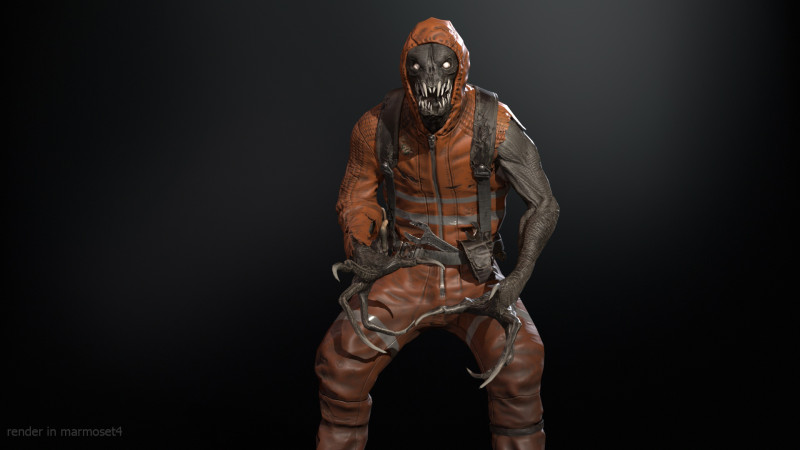 SuperZombie4 3D 모델 .c4d .max .obj .3ds .fbx .stl .blend 