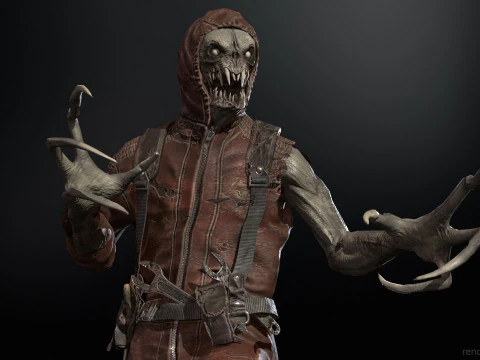 SuperZombie4 3D Model