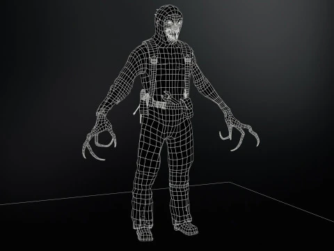 SuperZombie4 3D Model