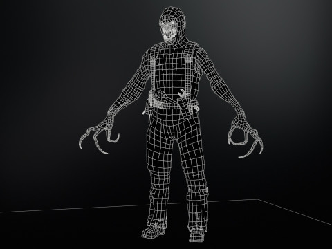SuperZombie4 3D 모델