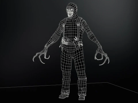 SuperZombie4 3D Model