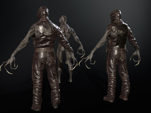 SuperZombie4 3D 모델
