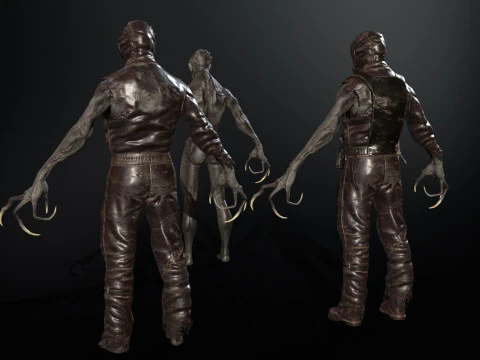 SuperZombie4 3D Model