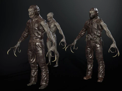 SuperZombie4 3D Model