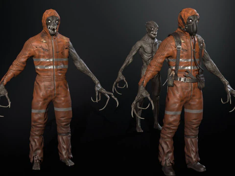 SuperZombie4 3D Model
