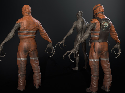 SuperZombie4 3D 모델