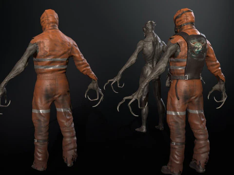 SuperZombie4 3D Model