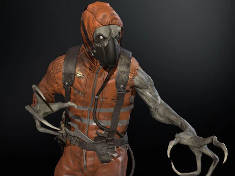 SuperZombie4 3D Model