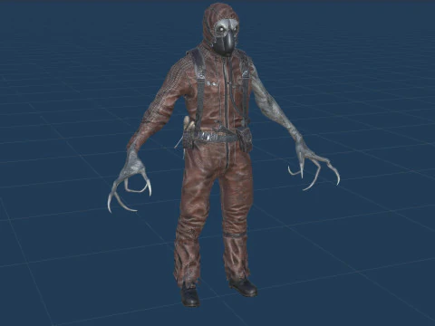 SuperZombie4 3D Model