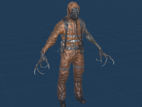 SuperZombie4 3D 모델