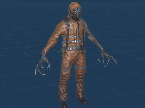 SuperZombie4 3D Model