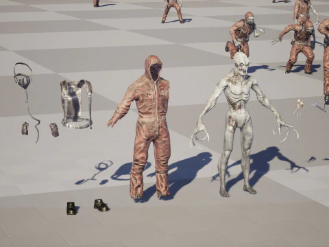 SuperZombie4 3D Model
