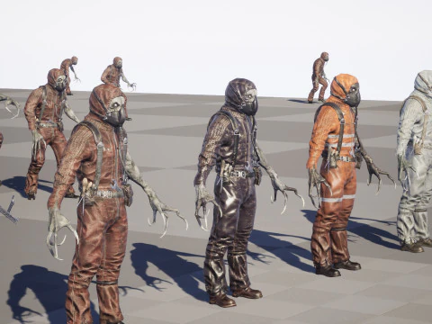 SuperZombie4 3D Model