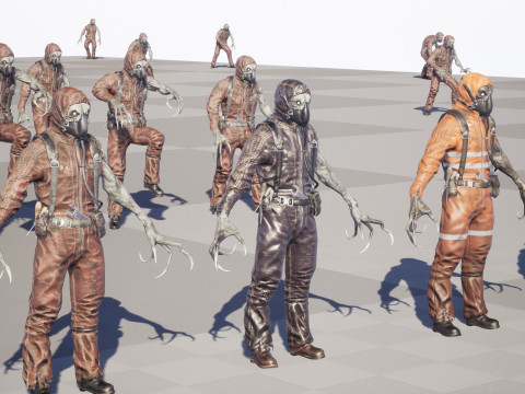 SuperZombie4 3D 모델