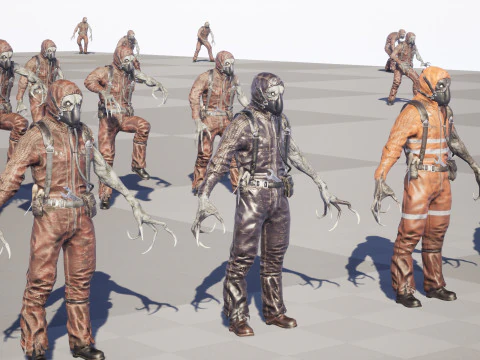 SuperZombie4 3D Model