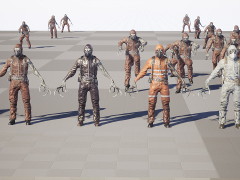 SuperZombie4 3D 모델