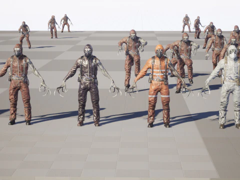 SuperZombie4 3D Model