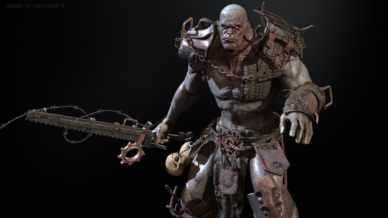 SuperZombie5 3D 모델 .c4d .max .obj .3ds .fbx .stl .blend 
