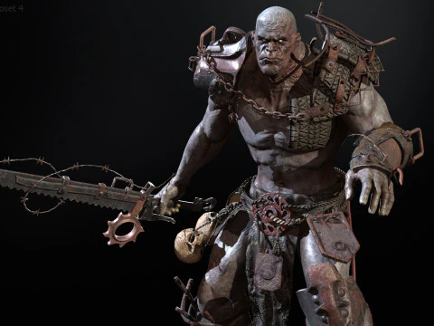 SuperZombie5 Modello 3D