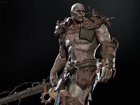 SuperZombie5 3D Model