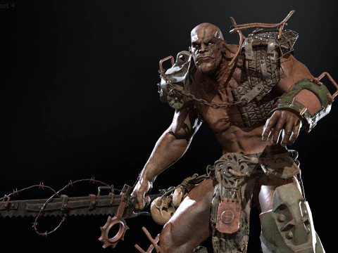 SuperZombie5 3D Model