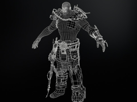 SuperZombie5 3D 모델