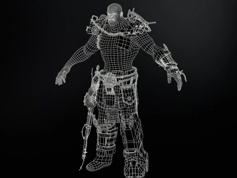 SuperZombie5 3D Model