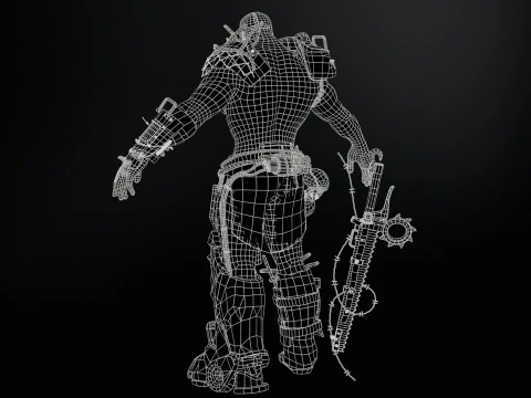 SuperZombie5 3D Model
