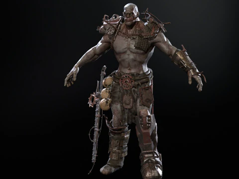 SuperZombie5 3D Model